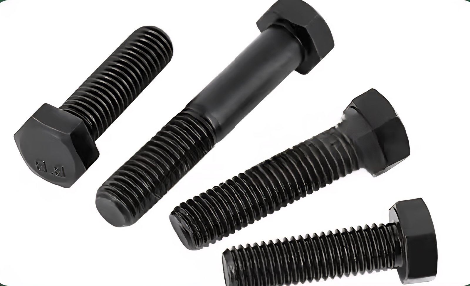 Partially threaded hex bolts — view 4